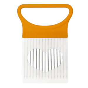 Coupe-oignons en acier inoxydable