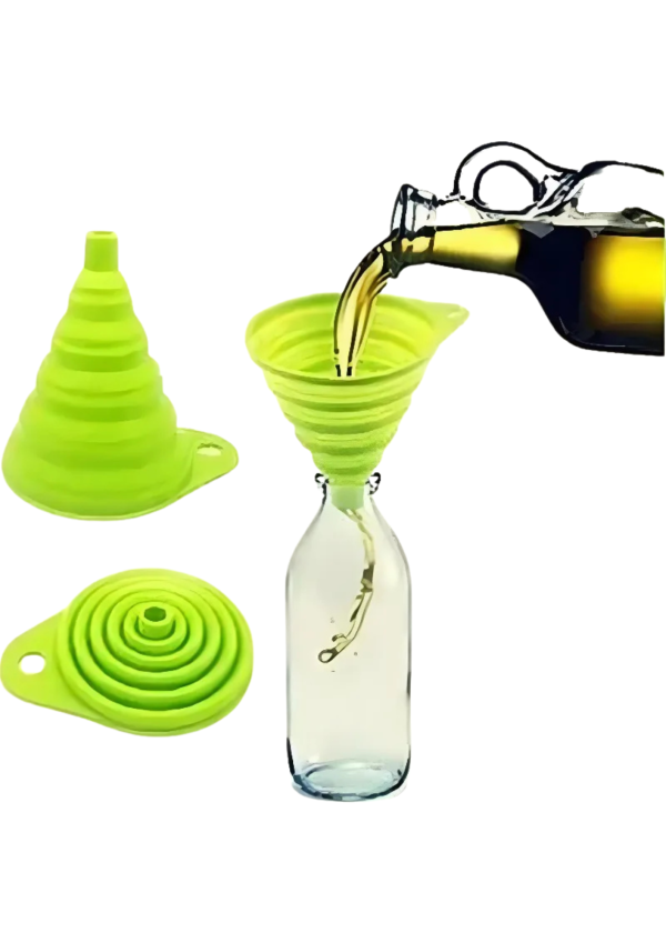 Entonnoir de cuisine en silicone