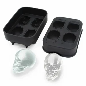 Moules a glaçons forme de crane