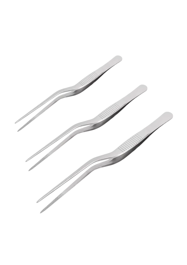 Pince de cuisine en acier inoxydable