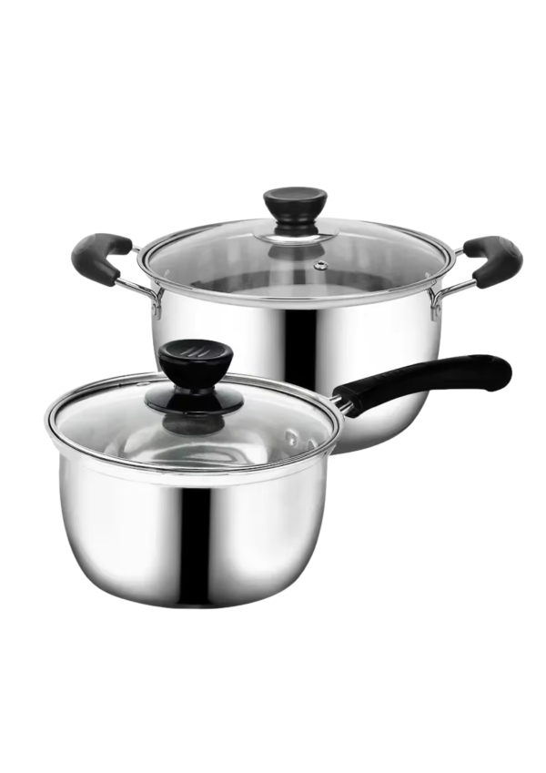 Marmite inox double fond gaz