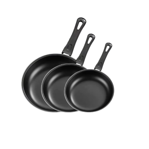 Set de poêles en fonte antiadhésives