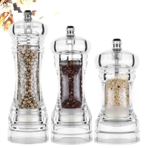 Moulin poivre & sel transparent
