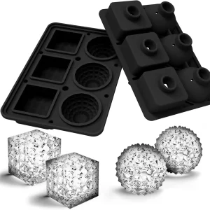 Moule a glaçons Sphérique et Cubique