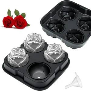 Moule a glaçons en forme de rose