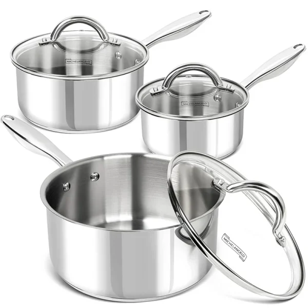 Set de casseroles inox
