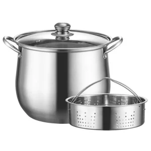 Marmite inox 5 L avec couvercle